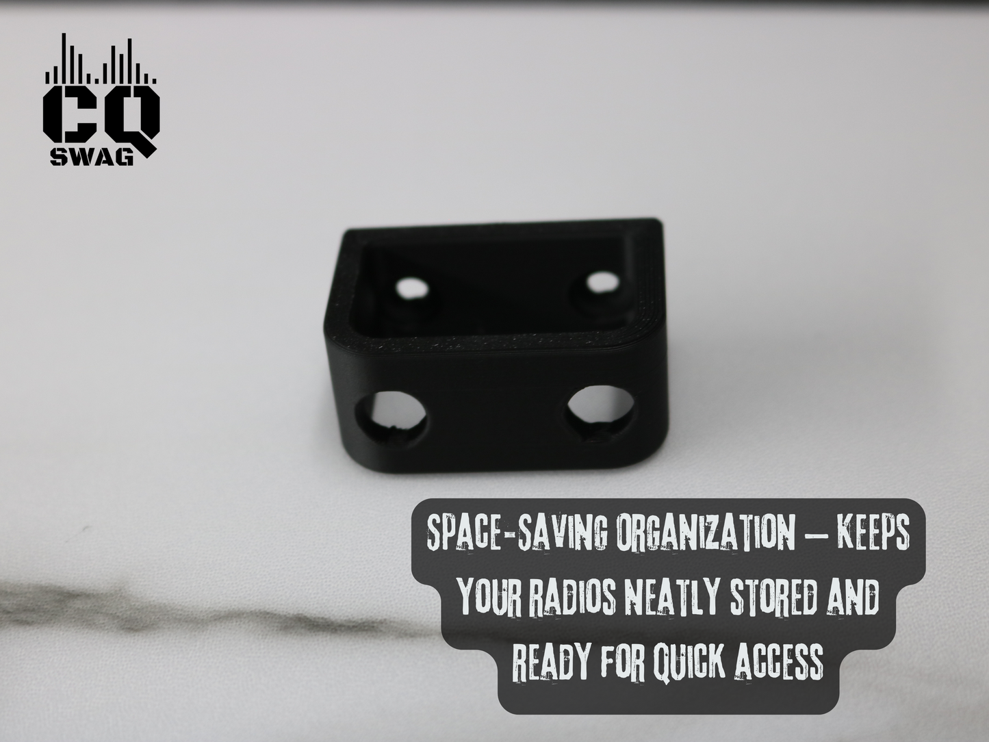 Universal Handheld Ham Radio Wall Mount – 4 Pack